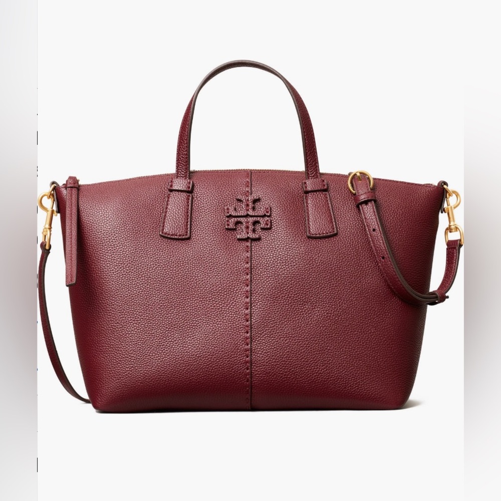 EUC • Tory Burch McGraw Leather Satchel